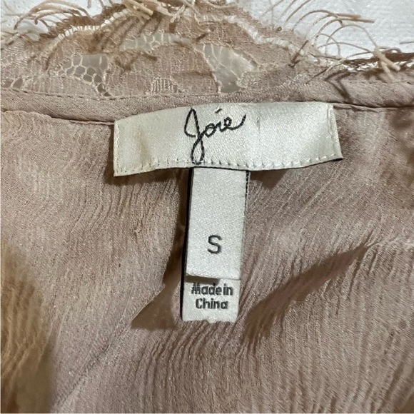 Joie Lace Mini Dress in Light Pink - Picture 8 of 15